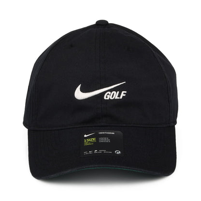 Casquette Heritage 86 Washed Solid noir NIKE GOLF