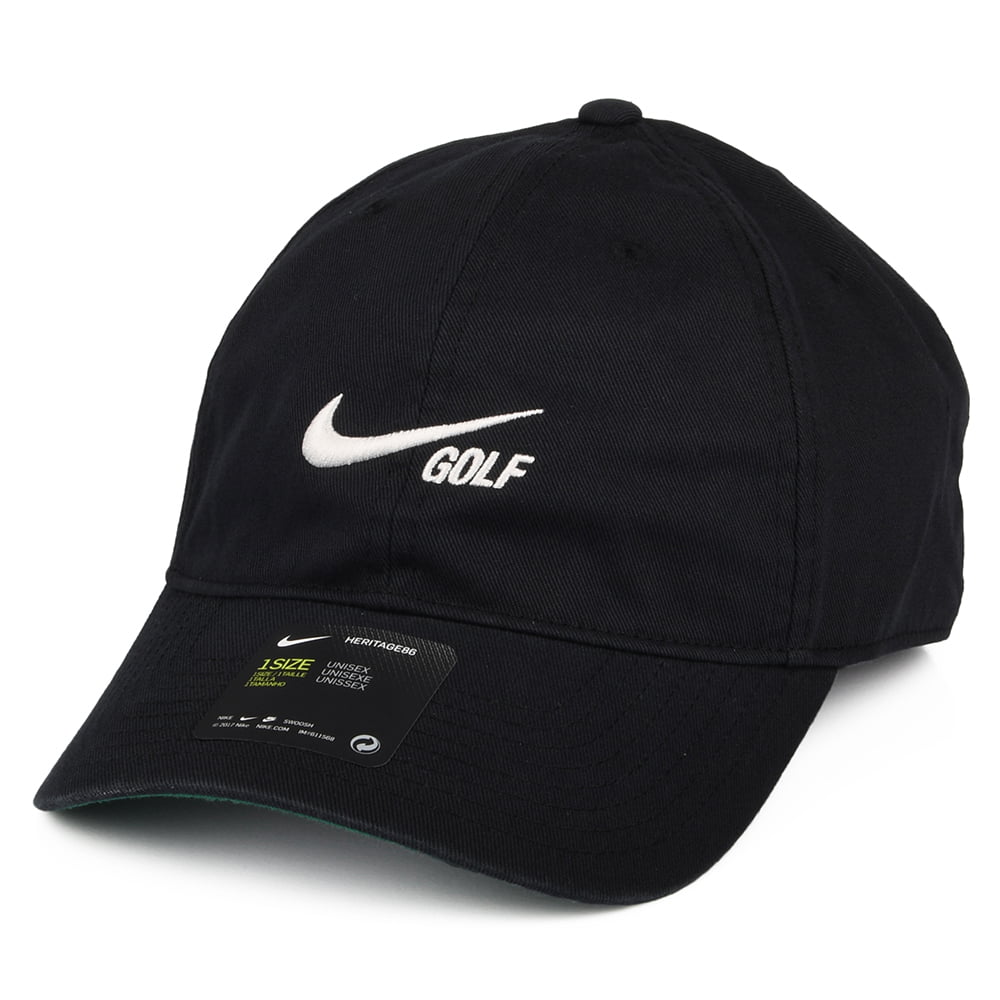 Casquette Heritage 86 Washed Solid noir NIKE GOLF