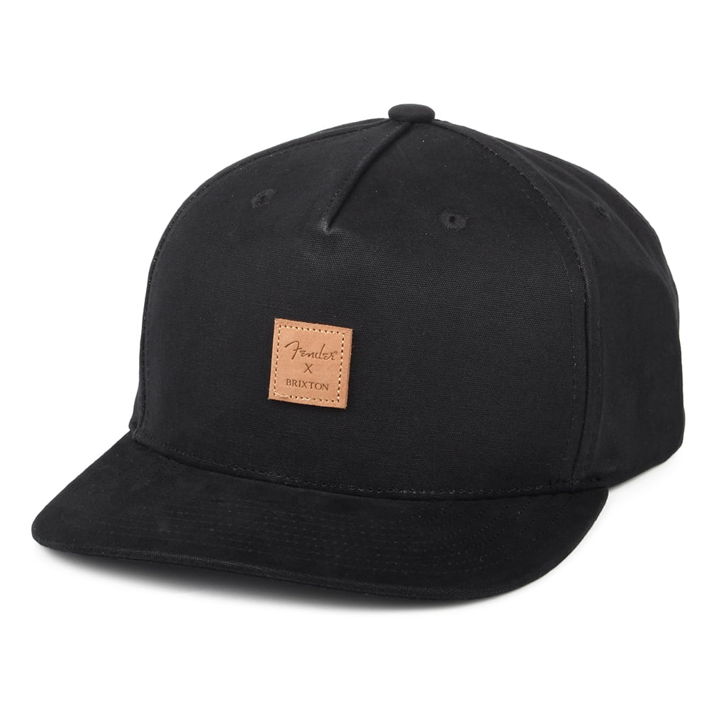 Casquette Snapback Fender Reverb C noir BRIXTON