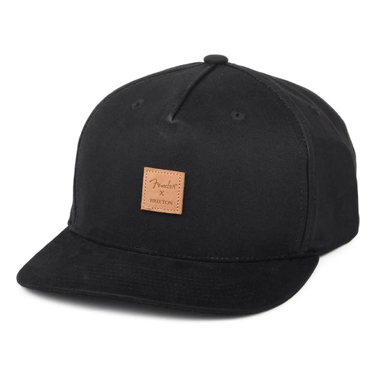 Casquette Snapback Fender Reverb C noir BRIXTON
