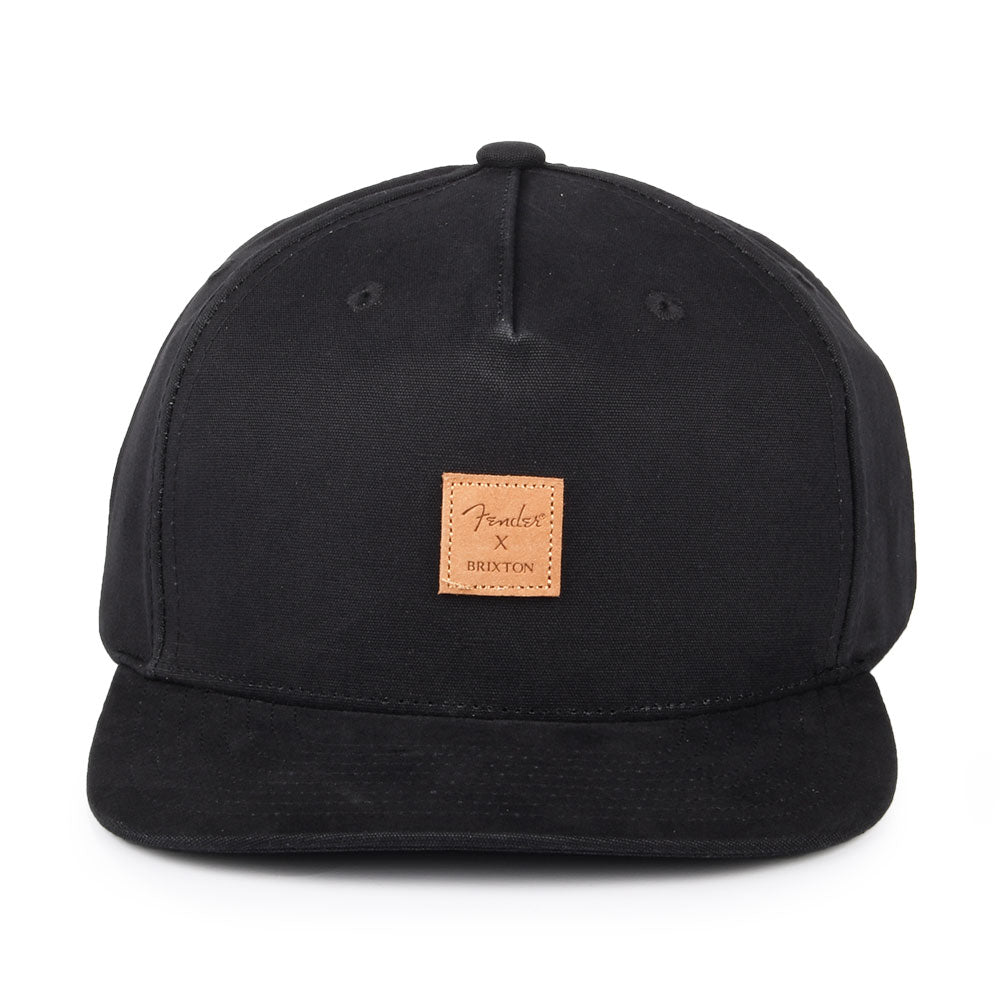 Casquette Snapback Fender Reverb C noir BRIXTON
