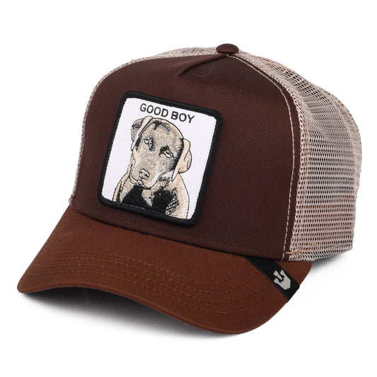 Casquette Trucker Good Boy marron GOORIN