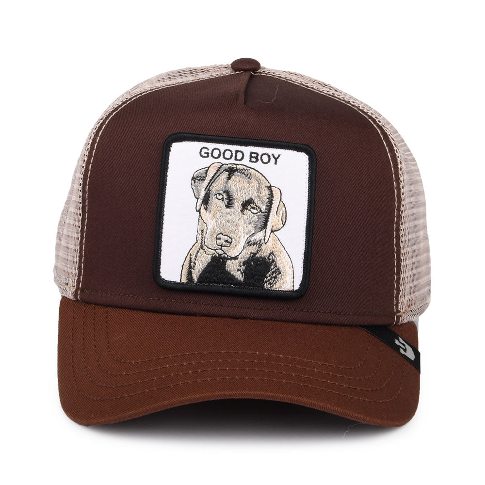 Casquette Trucker Good Boy marron GOORIN