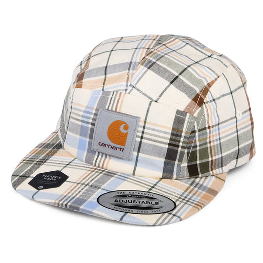Casquette 5 Panel à Carreaux Vilay naturel CARHARTT WIP