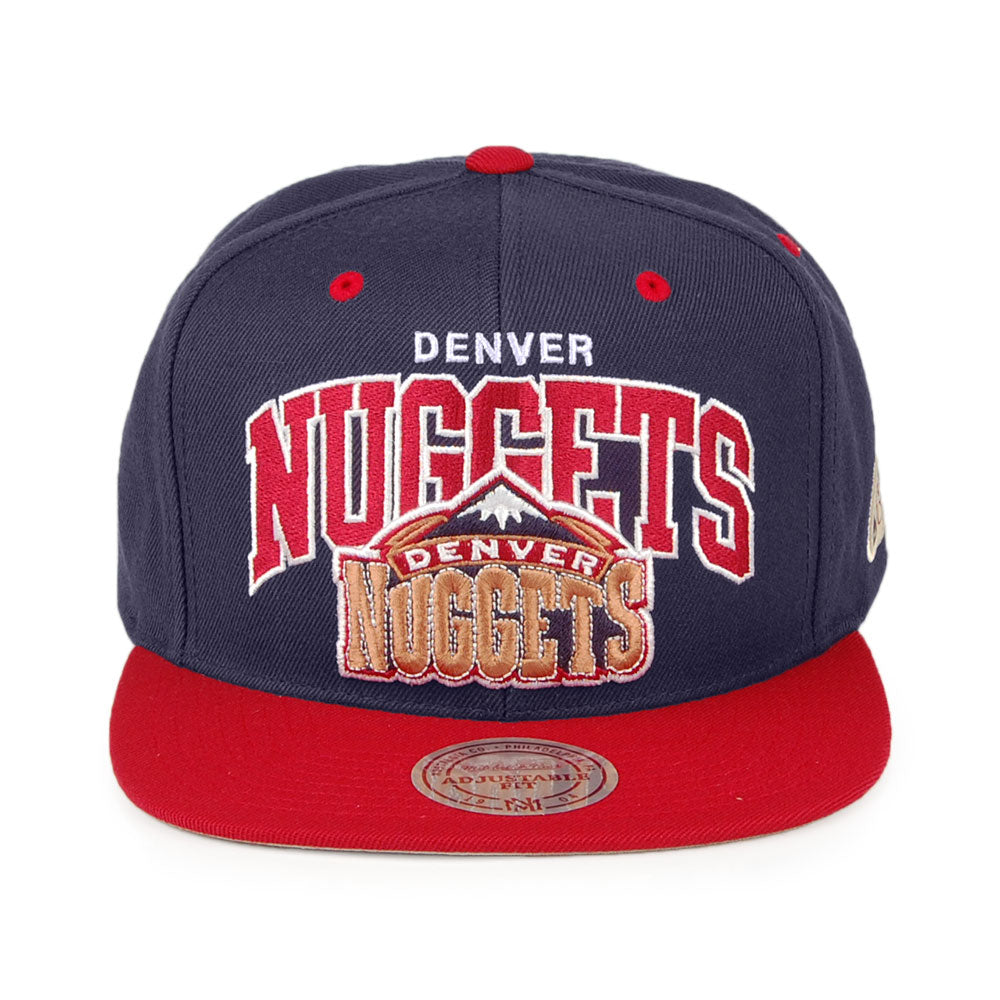 Casquette Snapback NBA Arch 2 Tone Denver Nuggets marine-bordeaux MITCHELL & NESS