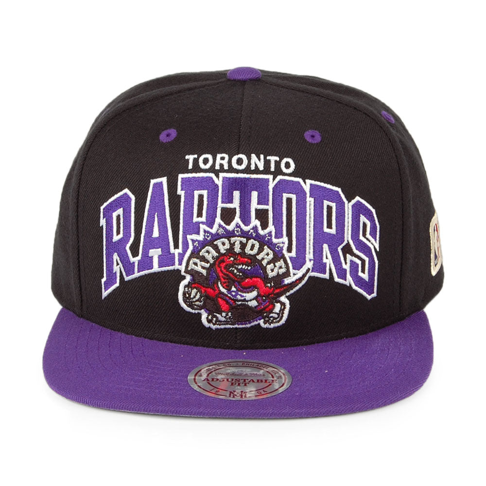 Casquette Snapback NBA Arch 2 Tone Toronto Raptors noir-violet MITCHELL & NESS