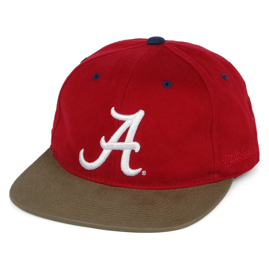 Casquette Snapback Blockhead Deadstock Alabama rouge MITCHELL & NESS