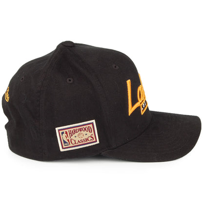 Casquette Snapback NBA Vintage Tailscript 110 L.A. Lakers noir MITCHELL & NESS