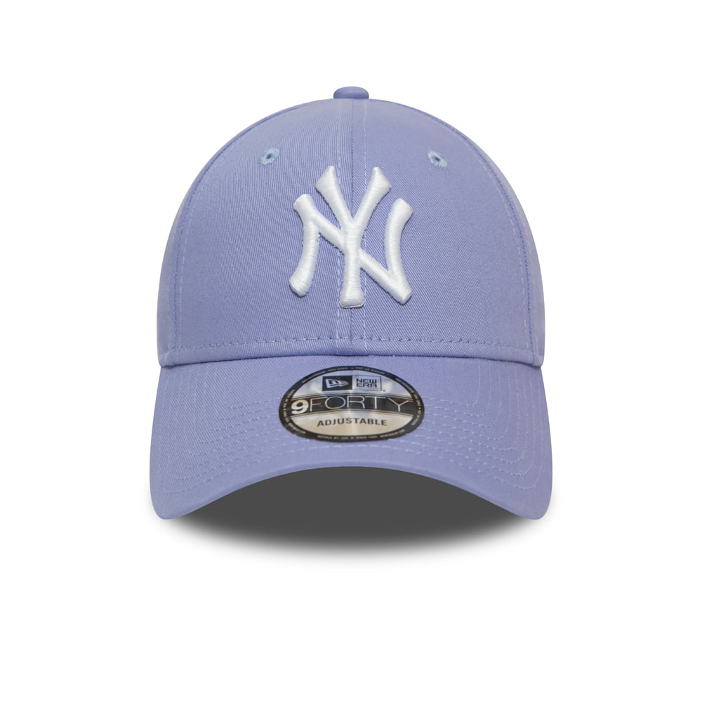 Casquette Femme 9FORTY MLB League Essential New York Yankees lavande NEW ERA