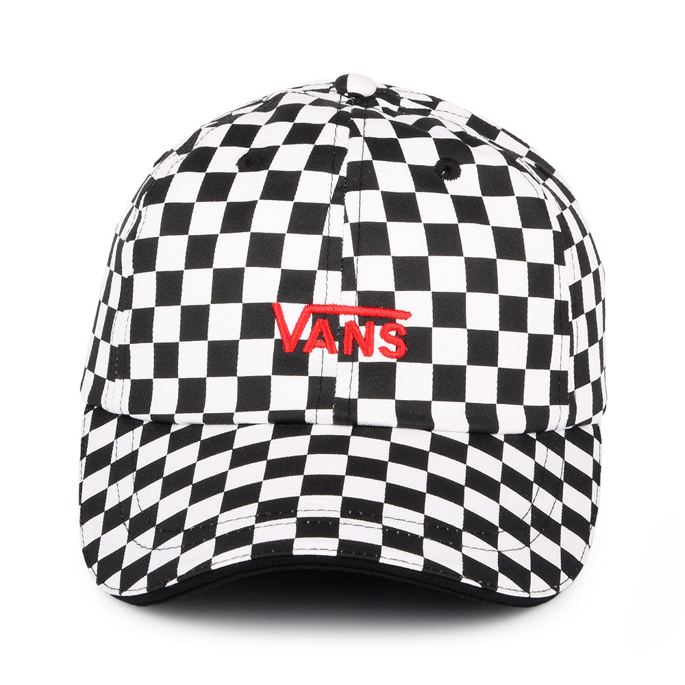 Casquette à Motif en Damier High Standard noir-blanc VANS