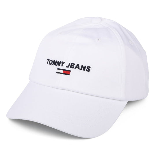 Casquette en Coton Bio TJM Sport blanc TOMMY HILFIGER