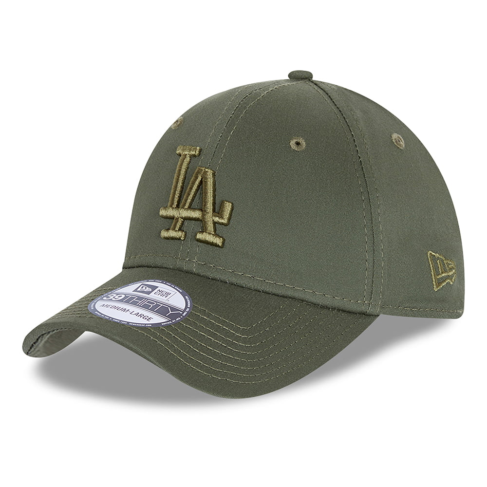 Casquette 39THIRTY MLB League Essential L.A. Dodgers olive NEW ERA