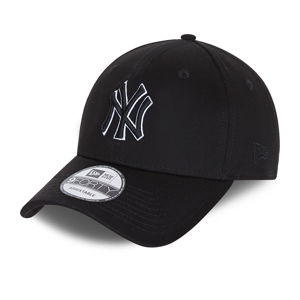 Casquette Snapback 9FORTY MLB Black Base New York Yankees noir NEW ERA