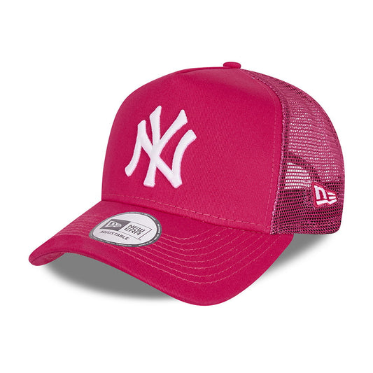 Casquette Trucker MLB Tonal Mesh New York Yankees rose NEW ERA