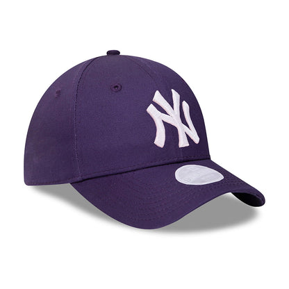 Casquette Femme 9FORTY MLB Colour Essential New York Yankees violet-blanc NEW ERA