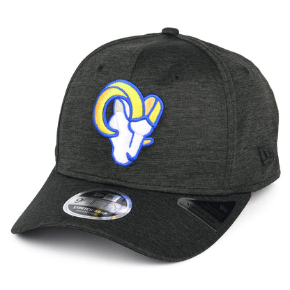 Casquette Snapback 9FIFTY NFL Total Shadow Tech Los Angeles Rams anthracite NEW ERA