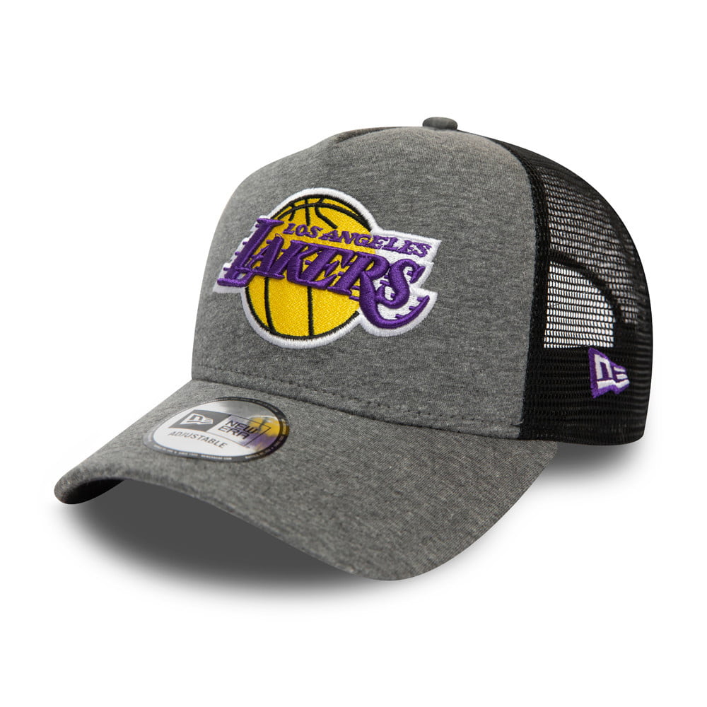 Casquette Trucker NBA Jersey Essential L.A. Lakers graphite NEW ERA