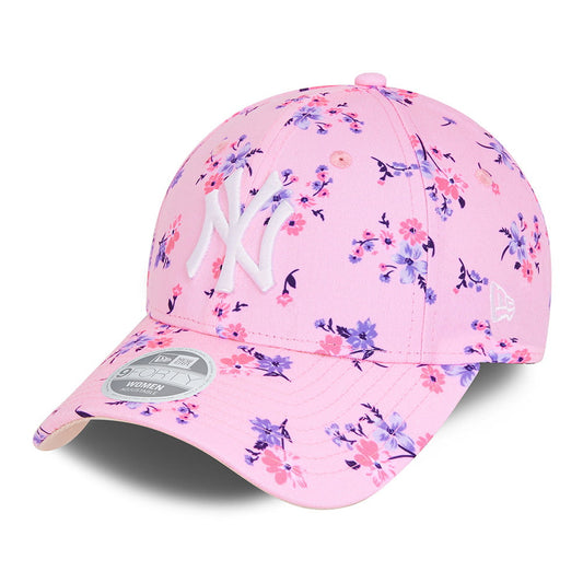 Casquette Femme 9FORTY Floral New York Yankees rose NEW ERA