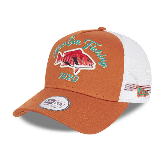Casquette Trucker Fishing toffee NEW ERA