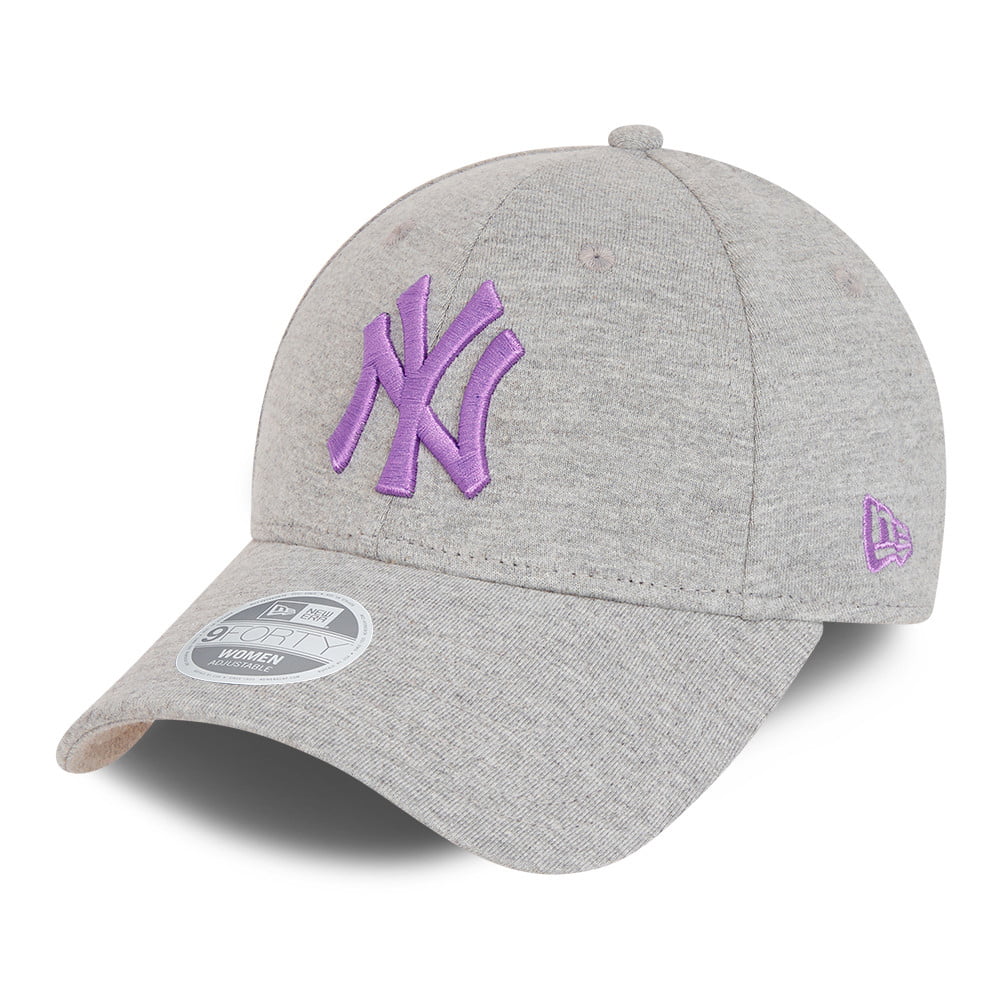 Casquette Femme 9FORTY MLB Jersey Essential New York Yankees gris NEW ERA