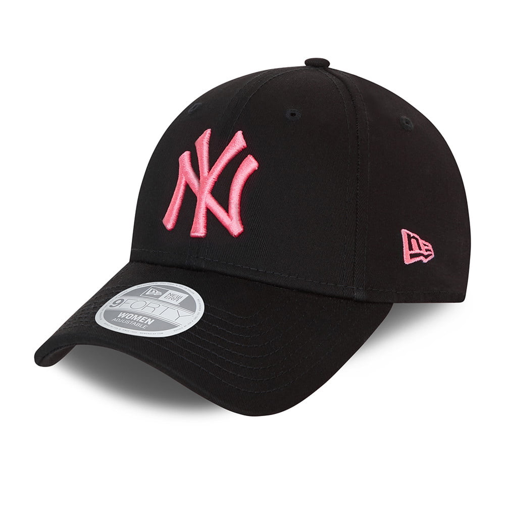 Casquette Femme 9FORTY MLB League Essential New York Yankees noir-rose NEW ERA
