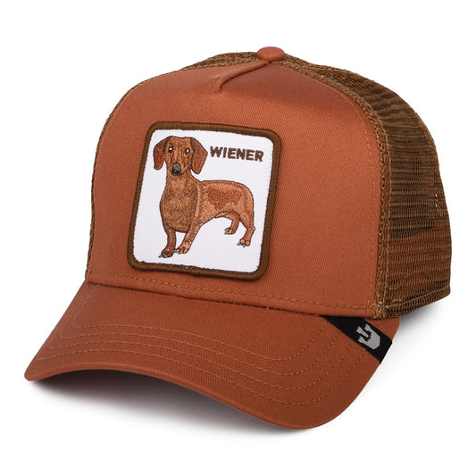 Casquette Trucker Wiener Dawg rouille GOORIN