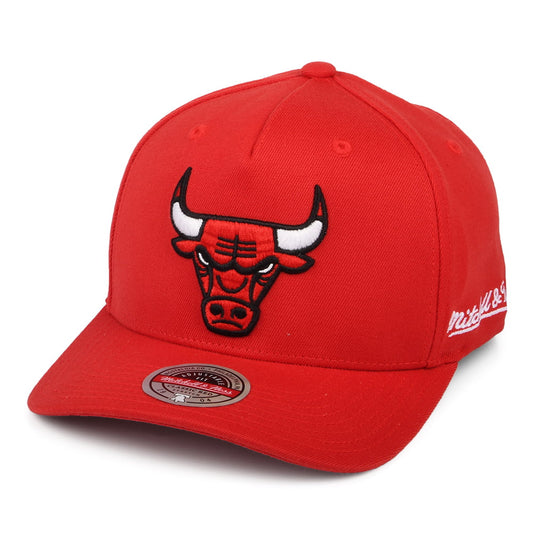 Casquette Snapback NBA Dropback Solid Redline Chicago Bulls rouge MITCHELL & NESS