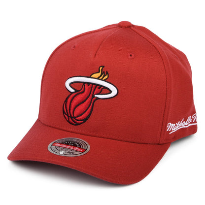 Casquette Snapback NBA Dropback Solid Redline Miami Heat cardinal MITCHELL & NESS