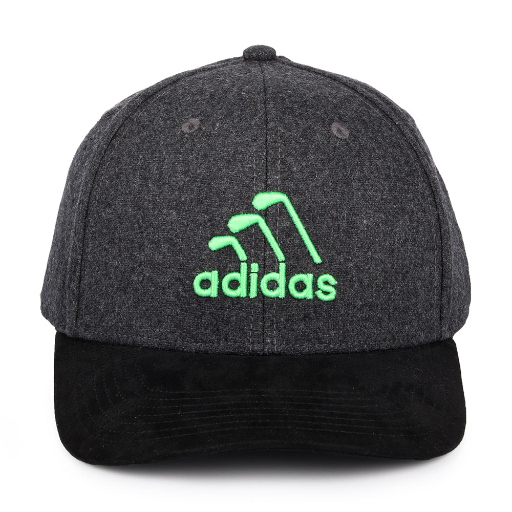 Casquette Snapback 3 Stripe Club noir chiné ADIDAS