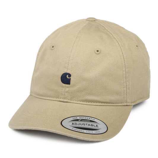 Casquette Madison Logo beige sable-bleu marine foncé CARHARTT WIP