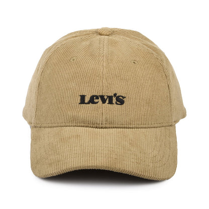 Casquette en Velours Côtelé Modern Vintage Logo sable LEVI'S