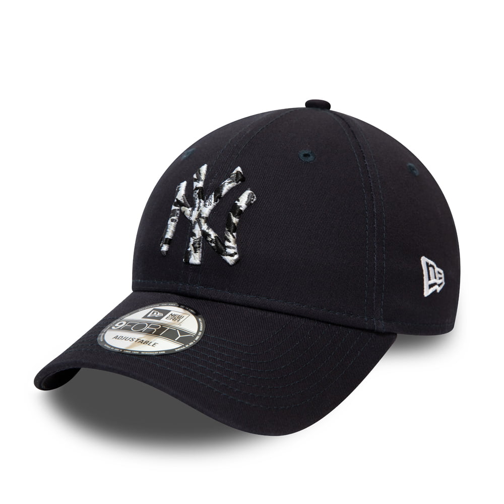 Casquette 9FORTY MLB Camo Infill II New York Yankees bleu marine NEW ERA