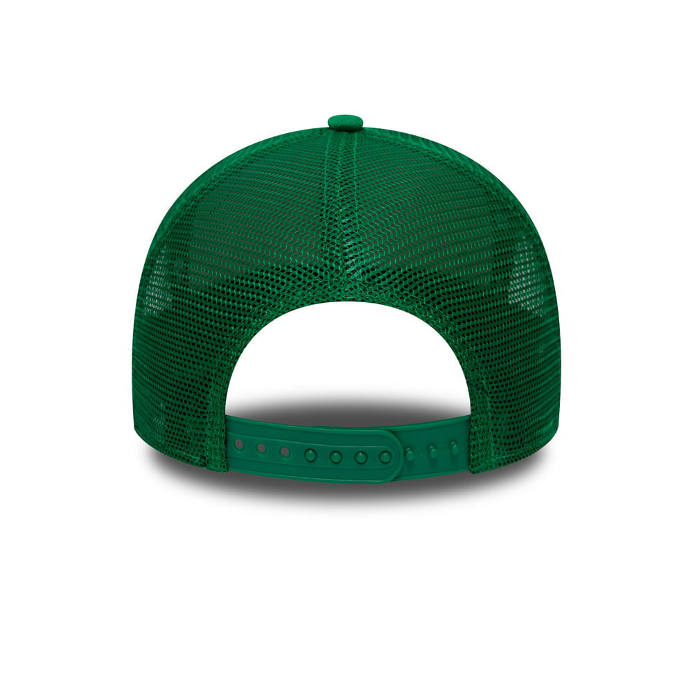 Casquette Trucker A-Frame 9FORTY NBA Shadow Tech Boston Celtics vert NEW ERA
