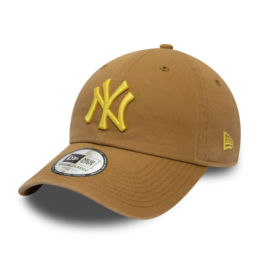 Casquette 9TWENTY MLB League Essential CC New York Yankees blé-jaune NEW ERA