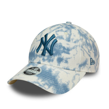 Casquette Femme 9FORTY MLB Denim Colour New York Yankees bleu ciel NEW ERA