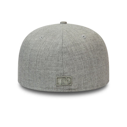 Casquette 59FIFTY MLB Heather Contrast Boston Red Sox gris-beige sable NEW ERA