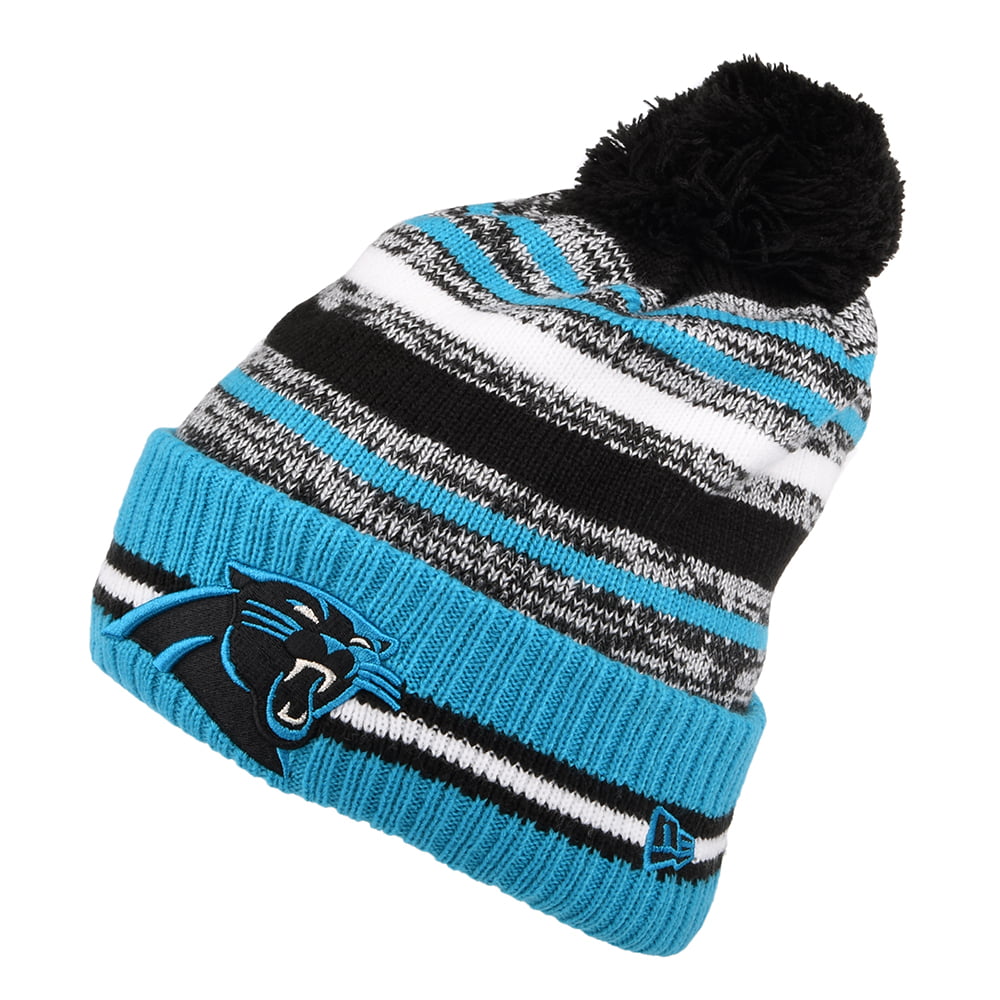 Bonnet à Pompon NFL Sport Knit OTC Carolina Panthers bleu-noir NEW ERA