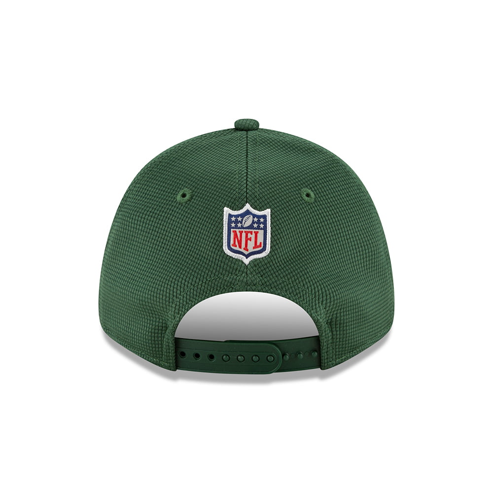 Casquette Stretch Snap 9FORTY NFL Sideline Home Green Bay Packers vert-jaune NEW ERA