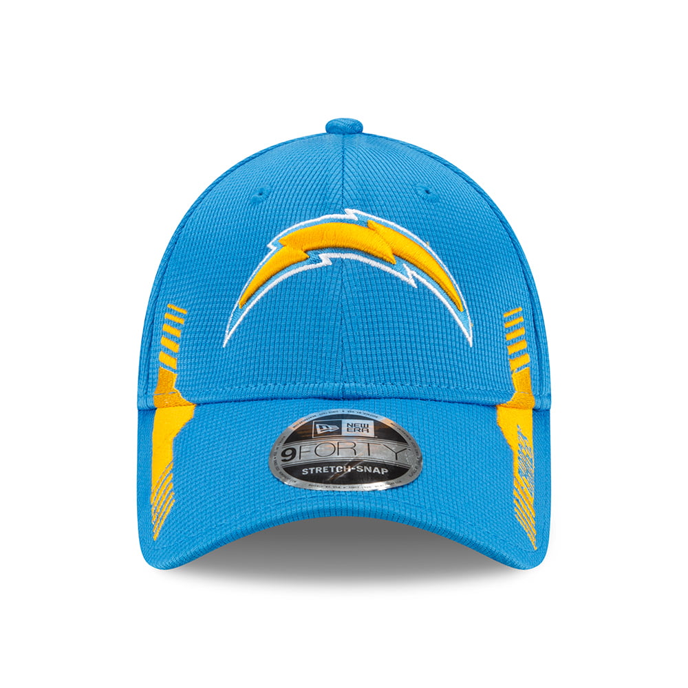 Casquette Stretch Snap 9FORTY NFL Sideline Home Los Angeles Chargers bleu-doré NEW ERA