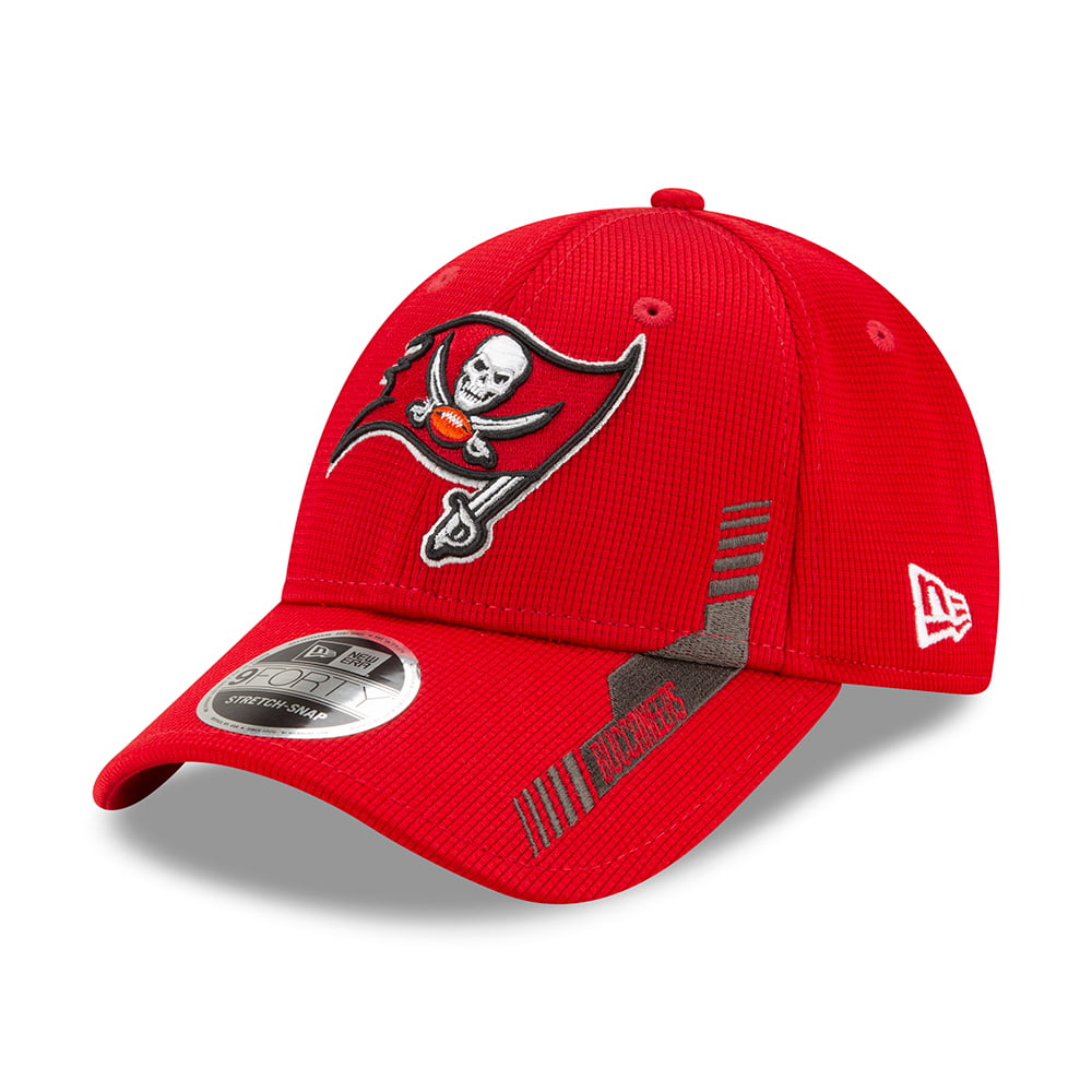 Casquette 9FORTY NFL Sideline Home Tampa Bay Buccaneers rouge-noir NEW ERA