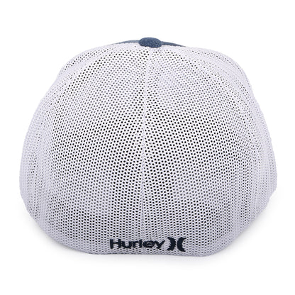 Casquette Flexfit Icon Textures bleu marine-blanc HURLEY