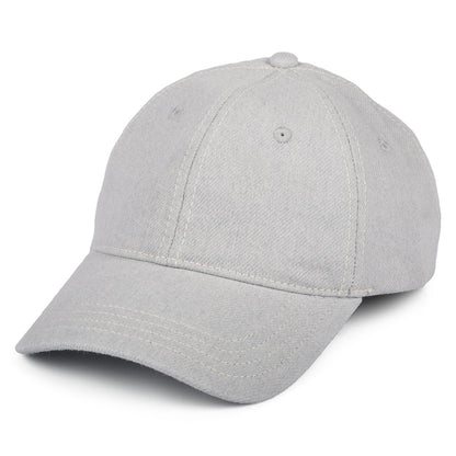 Casquette en Jean Recyclé avec Étiquette Vierge bleu clair LEVI'S