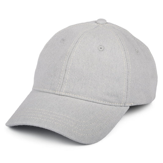 Casquette en Jean Recyclé avec Étiquette Vierge bleu clair LEVI'S