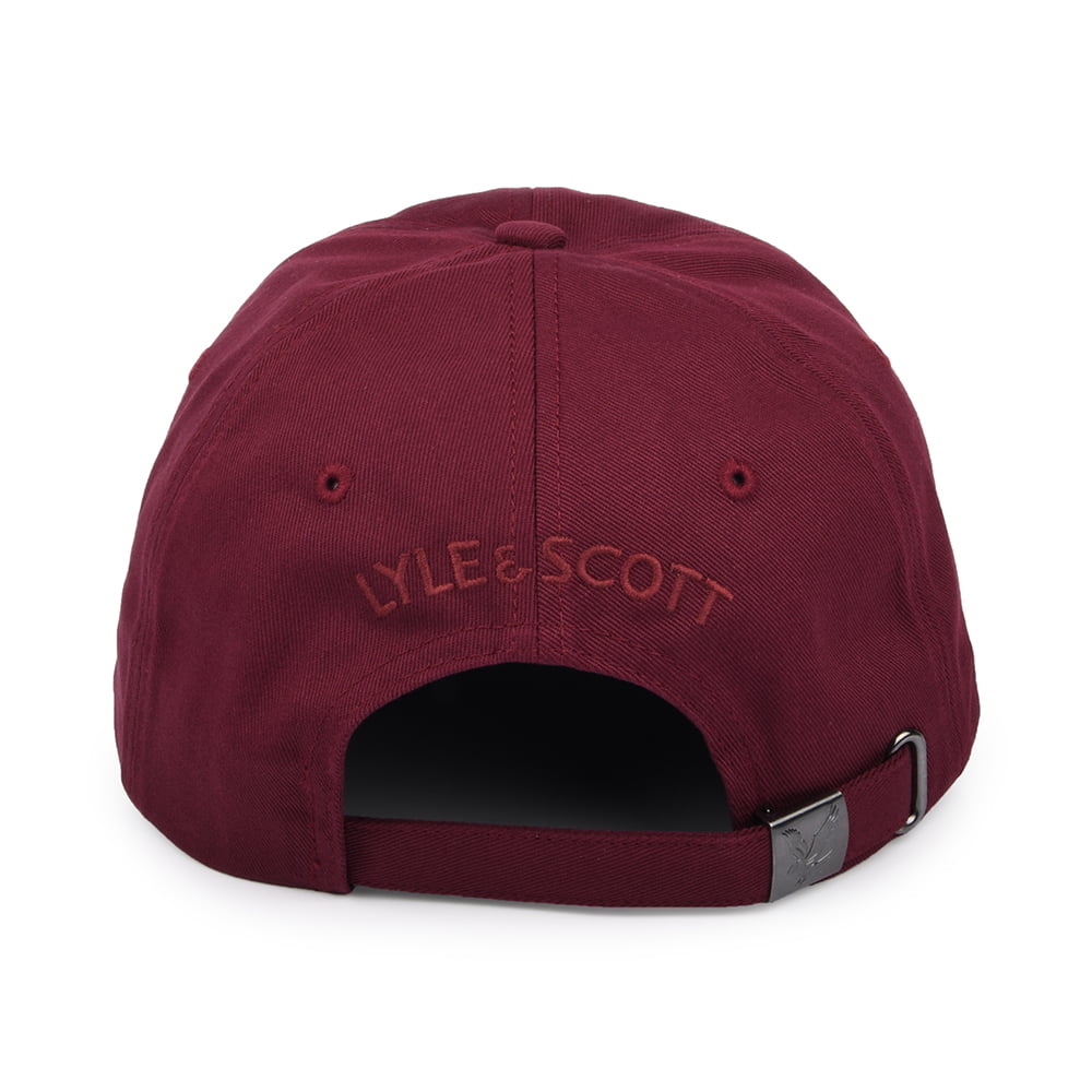 Casquette Vintage bordeaux LYLE & SCOTT