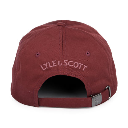 Casquette Vintage rouille foncé LYLE & SCOTT