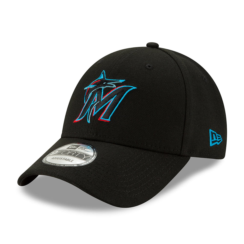Casquette 9FORTY MLB The League Miami Marlins noir NEW ERA