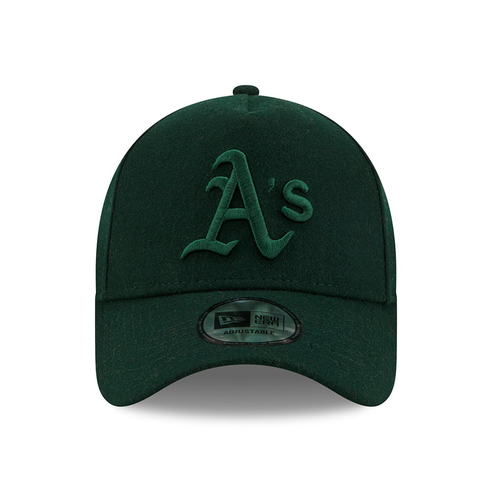 Casquette 9FORTY MLB Melton E-Frame Oakland Athletics vert foncé NEW ERA