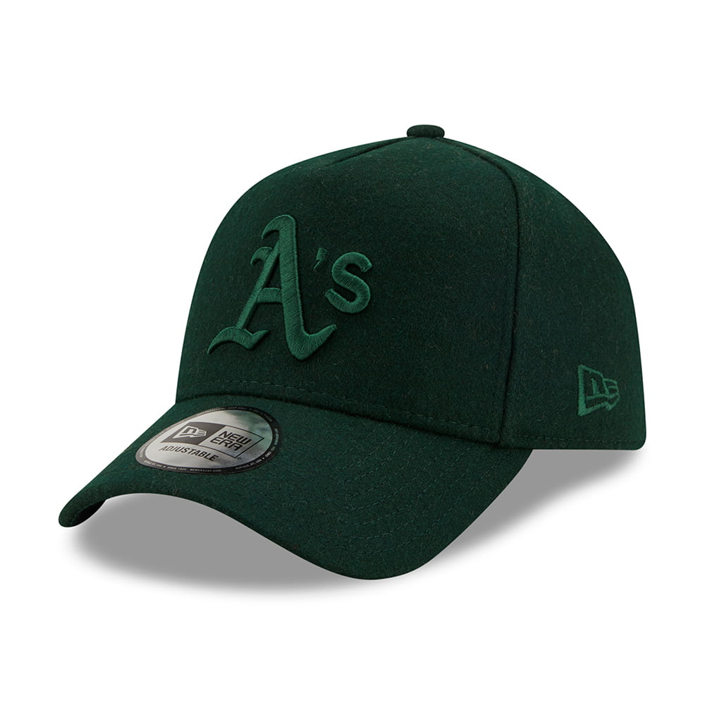 Casquette 9FORTY MLB Melton E-Frame Oakland Athletics vert foncé NEW ERA