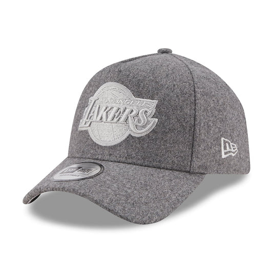 Casquette 9FORTY NBA Melton E-Frame L.A. Lakers gris NEW ERA