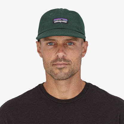 Casquette en Coton Bio P-6 Label Trad vert foncé PATAGONIA
